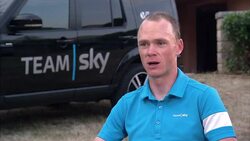Interview with Chris Froome during Tour De France Part 8 News Clip