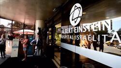 CLEAN : Football Images of the hospital where Pele is being treated News Clip