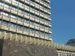 soviet architecture,Karl Marx Alle,TU Stock Footage