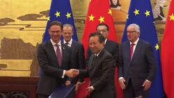 EU urges Trump and Putin not to destroy global order News Clip