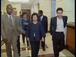 Wife of archbishop goes for pregnancy test News Clip