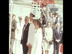 UPITN 10 11 77 THE PRESIDENT OF URUGUAY ARRIVES IN BUENOS AIRES News Clip