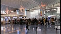 Travellers continue to join the flood of passengers leaving Japan Instructional Video