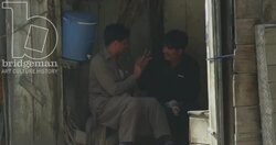 Two men in conversation, Swat Valley Stock Footage