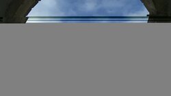 monastery in winter Stock Footage