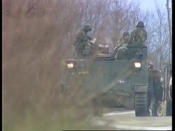 Bosnia - American Troops On IFOR Mission News Clip
