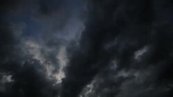 timelapse stars and moon in night sky Stock Footage