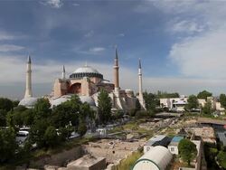 HAGHIA SOPHIA MOSQUE AYA SOPHIA Stock Footage