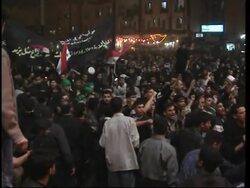 Morning scenes as three days of mourning begins News Clip