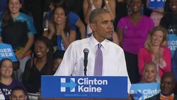Obama: Trump 'Dangerous' Sowing Seeds of Doubt News Clip