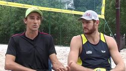 VOICED: Brazilian beach volleyball players hope to shine in the sand News Clip