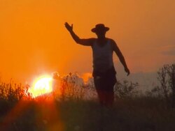 gypsy singing Stock Footage