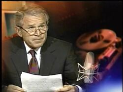 President Bush uses his weekly radio address to nudge Mukasey's nomination to the finish line, a day after Sen. Charles Schumer, D-N.Y., and Dianne Feinstein, D-Calif., gave him a nod. News Clip