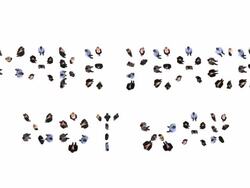 HD: Make Peace Not War Stock Footage