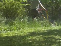 The Lawnmower Man Stock Footage