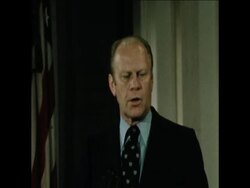 synd 29 8 74 PRESIDENT FORD HOLDS PRESS CONFERENCE IN WASHINGTON Instructional Video