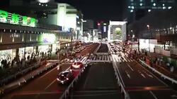 Tokyo city timelapse Stock Footage