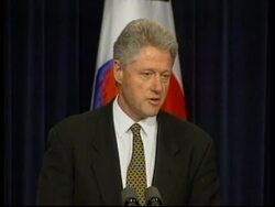 USA: WASHINGTON: CLINTON STILL PLANS TO ATTEND TIANANMEN CEREMONY News Clip