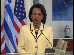 WRAP Rice with PM, FM, comments on Iran, protests News Clip