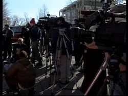 USA: PROTESTORS DEMAND EXTRADITION OF SHEINBEIN News Clip