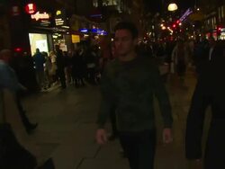 Tom Daley at Tom Daley Calendar Signing at HMV Oxford Street on 30th October 2014 in London, England. Stock Footage
