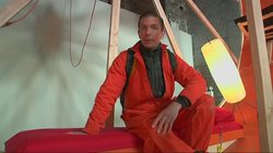 Artists build giant hamster wheel to illustrate people's interdependence News Clip