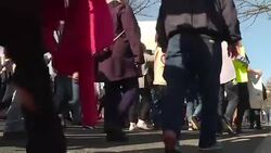 CLEAN : Protesters demand Trump impeachment News Clip