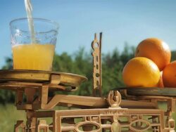 Freshly Squeezed Orange Juice Stock Footage