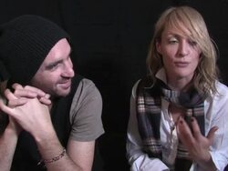 Metric Interview (clip 4) Stock Footage
