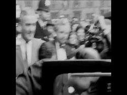 Can 3 05 10 63 COLIN JORDAN LEADER OF BRITISH NATIONAL SOCIALIST MOVEMENT WEDS Instructional Video