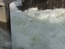 Big waterfall Stock Footage