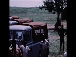 SYND 13 8 72 BRITISH AID ARRIVES AT JUBA, SOUTHERN SUDAN News Clip