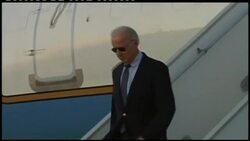 Biden arrives for talks with  political leadership News Clip