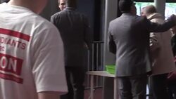 CLEAN : France: Heightened security at rallies after attack plot arrests News Clip