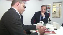 General Election 2015 - David Cameron Continues Conservative Campaign In London With 10 Days To Go News Clip