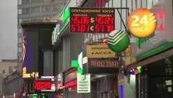 Russian Central Bank scraps currency controls, letting ruble trade freely News Clip