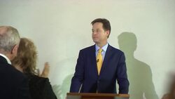 Clegg resigns at Liberal Democrats leader News Clip