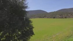 Spain, Burgos, Las Merindades. Southern access through La Mazorra narrow Stock Footage