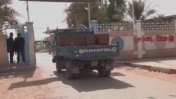 CLEAN : Empty coffins arrive at health centre News Clip