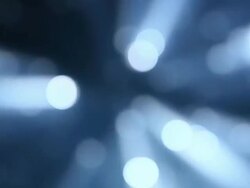 Light dots defocus, abstract animation. Stock Footage