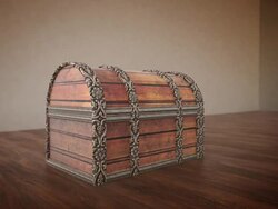 Opening magical treasure chest. Stock Footage