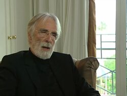 INTERVIEW: Michael Haneke on setting it in one apa Stock Footage