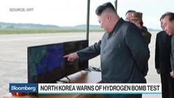 North Korea Threatens to Drop Hydrogen Bomb in Pacific News Clip
