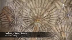 England, Oxford Christ church Stock Footage