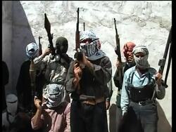 Fighters show body of what they say is US soldier News Clip