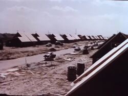 Constructing Levittown, PA houses Stock Footage