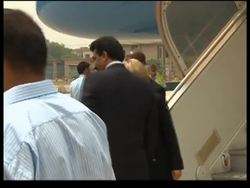 US Secretary of State arrives for crucial south Asia tour News Clip