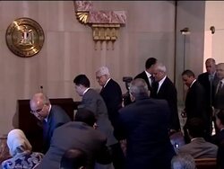 Palestinian leader meets President Mubarak News Clip