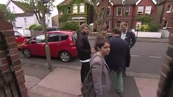 Caroline Lucas departs from her local polling station after casting her vote News Clip