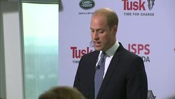 Prince William Gives Keynote Address at the Time for Change Event Organised by Tusk Conservation Charity News Clip